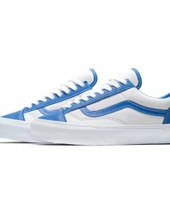 Vans Vault Style 36 Vlt Lx (Leather) - Nautical Blue/True White