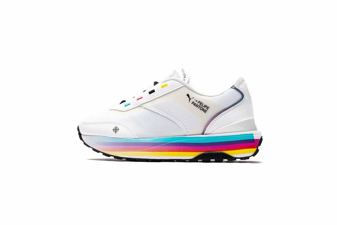 WMNS Puma X Felipe Pantone Cruise Rider - Puma White 1 WMNS Puma X Felipe Pantone Cruise Rider - Puma White