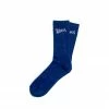 Sneaker Politics Politics Core Script Logo Socks - Blue