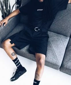 Stampd Berlin Trouser Shorts - Black