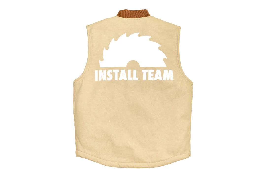 Dickies X New York Sunshine Sherpa Lined Duck Vest - Desert Sand Duck/Timber 3 Dickies X New York Sunshine Sherpa Lined Duck Vest - Desert Sand Duck/Timber