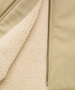 Dickies X New York Sunshine Sherpa Lined Duck Vest - Desert Sand Duck/Timber 8 Dickies X New York Sunshine Sherpa Lined Duck Vest - Desert Sand Duck/Timber