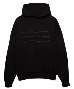 Purple Brand Relaxed Fit Hoodie Thorn - Black