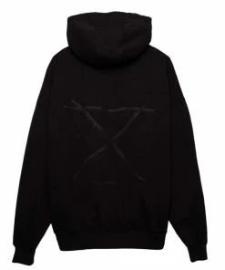 Purple Brand Relaxed Fit Hoodie Thorn - Black