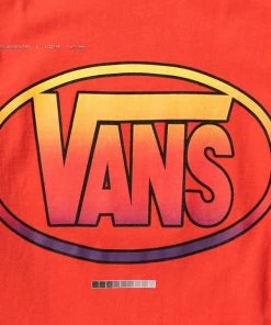 Vans Vault X LQQK L/S Tee - Bright Orange