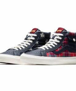 Vans Vault X Baracuta Sk8-Hi Pocket Vault - Navy/Marshmallow