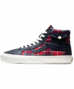 Vans Vault X Baracuta Sk8-Hi Pocket Vault - Navy/Marshmallow
