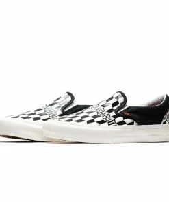 Vans Vault X Baracuta Classic Slip-on - Black/Marshmallow