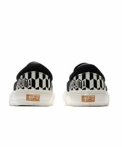 Vans Vault X Baracuta Classic Slip-on - Black/Marshmallow