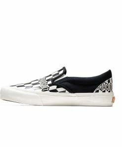 Vans Vault X Baracuta Classic Slip-on - Black/Marshmallow