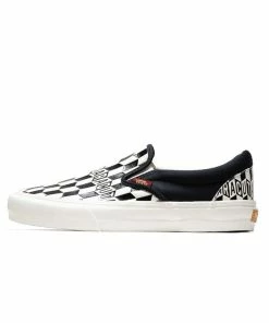 Vans Vault X Baracuta Classic Slip-on - Black/Marshmallow