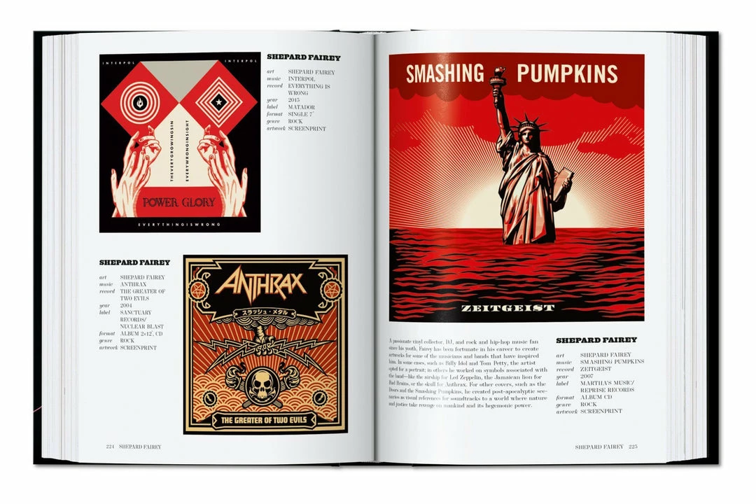 Taschen Art Record Covers - 40th Edition Taschen Books