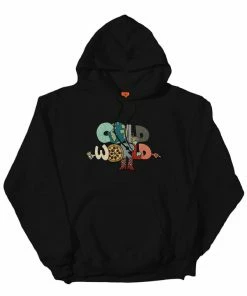 Cold World Cleofus Embroidered Hoodie - Black