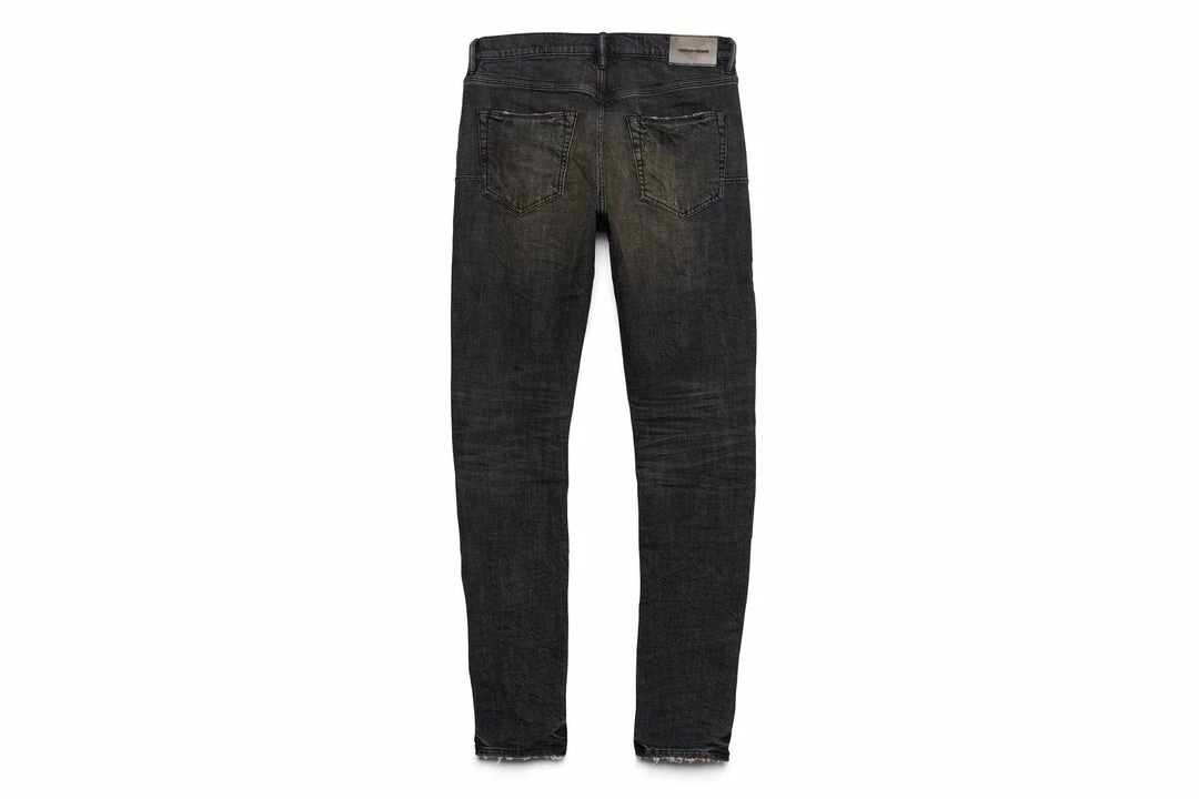 Purple Brand Mid Rise Slim Jean - Black One Year 2 Purple Brand Mid Rise Slim Jean - Black One Year