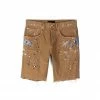 Purple Brand Mid Rise Carpenter Shorts - Tan
