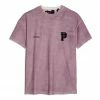Purple Brand Inner Monogram Print Tee - Orchid Spray