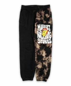 Market X Rolling Stones Smiley Sweatpants - Tie Dye