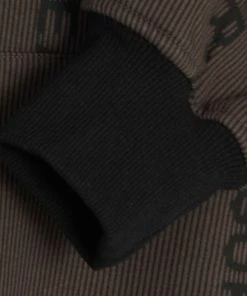 Pleasures Mobile Pinstripe Hoodie - Brown