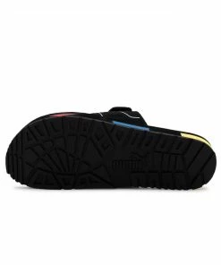 Puma Mirage Mox Sandal - Black/Poppy Red