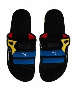 Puma Mirage Mox Sandal - Black/Poppy Red