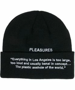 Pleasures Plastic Beanie - Black