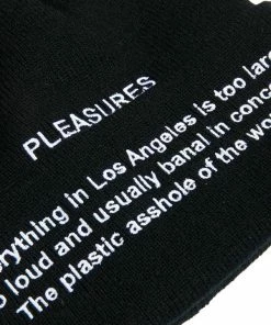 Pleasures Plastic Beanie - Black