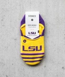 Latest WMNS STANCE LSU Socks - Purple